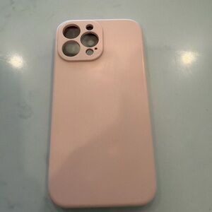 iPhone 13 Pro Max silicone MagSafe Pink Sand Phone Case